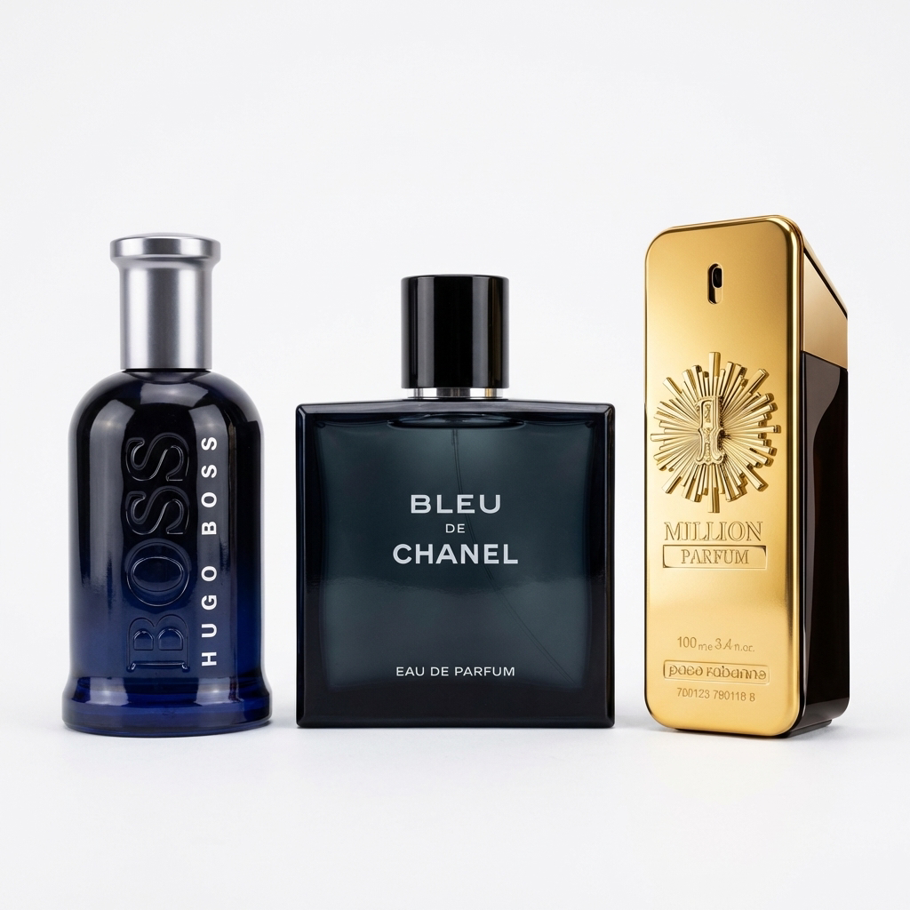 Set 3 Profumi | Bleu de Chanel · 1 Million · Boss Night